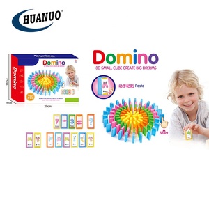 El más nuevo juego <span class=keywords><strong>de</strong></span> dominó <span class=keywords><strong>de</strong></span> plástico <span class=keywords><strong>de</strong></span> juguete educativo para niños - Product Image 2