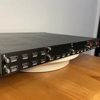 Modulador FTTH CATV 16 RF ISDB-T DVB-T 24 HD MI a RF con Protocolo UDP/RTP/RTSP para Entrada de Metal