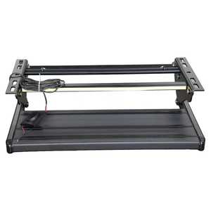 Marches de camping-car pliables manuelles noires ou argentées personnalisables avec bande lumineuse LED 12V Marches rétractables en alliage d'aluminium 1 étape - Product Image 3