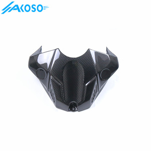 Cubierta de tanque AKOSO, cubierta de caja de aire delantera de tanque de Gas de fibra de carbono para motocicleta, cubierta de carenado para Yamaha R1 R1M 2020 2021 2022 2023 2024 - Product Image 2