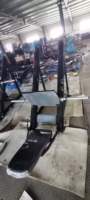 Presse à jambes à charge libre pour salle de sport professionnelle, équipement de musculation robuste pour le bas du corps, machine d'entraînement de force linéaire à 45 degrés
