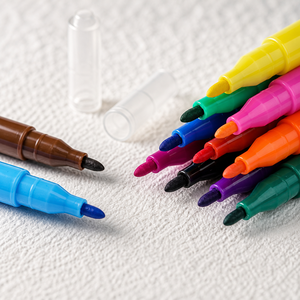 Ensemble de 12 mini-marqueurs d'art à l'<span class=keywords><strong>aquarelle</strong></span> lavables, stylos à dessin pour enfants, école - Product Image 5