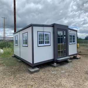 Casa Contenedor Prefabricada Plegable de Doble Ala Expandible de Calidad para Refugios Temporales - Product Image 1