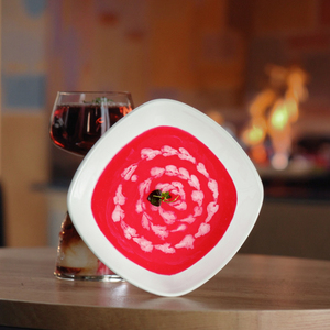 Tazón de sopa de sombra de boca cuadrada de lujo-Vajilla Horeca | Tazón de cerámica al por mayor directo de fábrica - Product Image 3