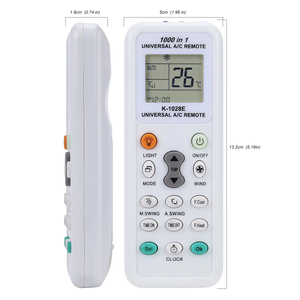 รีโมทคอนโทรลอเนกประสงค์ 1000 in 1 รุ่น K 1028E จอ LCD ดิจิตอล สำหรับเครื่องปรับอากาศ - Product Image 5