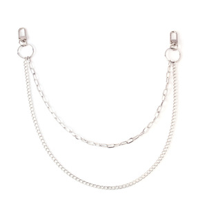 Double Layer Zinc Alloy Waist <b>Chain</b> For <b>Jeans</b> Punk Style Nightclub Accessory - Product Image 5