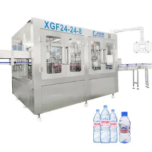 12000BPH Automatic PET Plastic Small Bottle Pure Drinking Mineral Water Filling Machine Line