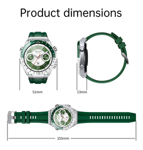 Đồng hồ thông minh GPS SK41 Classic dành cho nam, màn hình tròn, theo dõi nhịp tim, theo dõi thể dục, kết nối, năm 2025, dây kim loại - Product Image 4