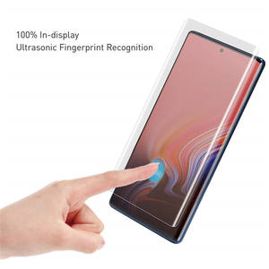 Colle complète transparente sans trou pour s22 ultra <span class=keywords><strong>5g</strong></span> pour s22 plus protecteur d'écran pour S23U <span class=keywords><strong>galaxy</strong></span> pour xiaomi mi 11 verre incurvé - Product Image 3
