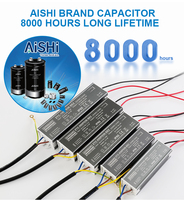Driver LED AC-DC CSE 50W IP65 Tahan Air Anti Petir Efisiensi Tinggi Output Tunggal untuk Lampu Jalan Penerangan LED