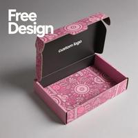 Boîte en carton ondulé fabriquée en usine, emballage personnalisé pour envoi postal avec logo, boîte d'expédition