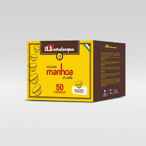 50 Capsule Passalacqua Manhoa Blend per Macchine Monodose Dolce Gusto 0,24g/Capsula - Product Image 2