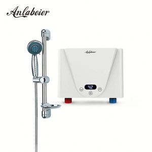 Calentador de agua caliente eléctrico instantáneo para debajo del fregadero, ducha compacta sin tanque, cuerpo de géiser de fábrica directa, plástico para el hogar en inglés - Product Image 2