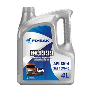 FLYSAK lubrifiants moteur HX9999 Heavy Duty High Power Diesel Engine Oil CK4 10w40