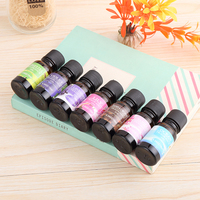 Huile essentielle à base de plantes, hydrosoluble, humidificateur d'aromathérapie, huile essentielle biologique, soulage le Stress corporel, soins de la peau, 10ml