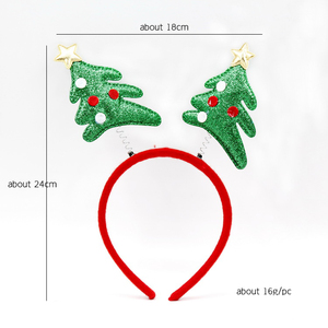 Accesorios para el Cabello, Diadema y Gorro de Duende Navideño, Diseño Festivo de Dibujos Animados, Aro para la Cabeza para Niños y Adultos, Suministros para Fiestas - Product Image 4