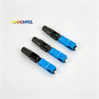 Conector SC UPC para Red de Distribución de Fibra Óptica, Aplicación FTTH, Conector Rápido de Fibra Óptica