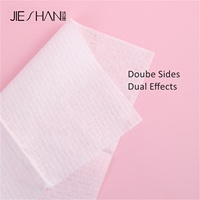 Serviette jetable XL de haute qualité Jieshan pour le visage et le corps, biodégradable, 100% viscose, fibre végétale, sans noyau, pour la maison, le bureau et les voyages