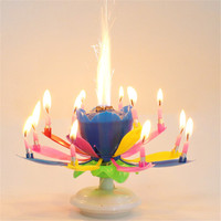 Großhandel eiskalten Brunnen rauchfreie Mode Happy Sparkler Spark Geburtstags kerze