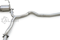 Convient pour Subaru Impreza WRX Sedan (GV/GE) 2.5T 2007-2014, échappement arrière en acier inoxydable