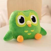 HECION Duo the Owl Plush Toy Duo Plushie From Duolingo Green Owl Soft Doll Gift for Fans