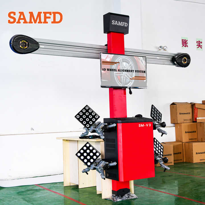 SAMFD Advanced 3D Wheel Alignment System Precision Car Wheel Alignment ...