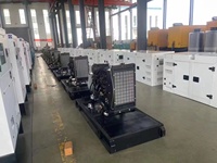 12kW 15 kVA 3-Phasen Geräuscharmes Offenes Dieselaggregat mit Autostart für 403A-15G2 Motor JTP-15GF