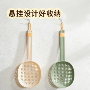 Cuillère passoire multifonction Hy-62 en PP antidérapante pour nouilles, raviolis, pâtes, outil de drainage de cuisine - Product Image 5