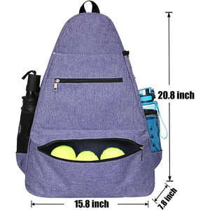 Sac de sport de pickleball personnalisé avec logo, avec étui pour raquette, sac de voyage pour raquette de pickleball pour hommes et femmes, pour raquette de pickleball et tennis - Product Image 4