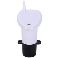 Alat Pengukur Tingkat Air Ultrasonik Sensor Suhu Indikator Kedalaman Cairan Baterai Lemah Alarm Waktu Pemancar Alat Pengukur