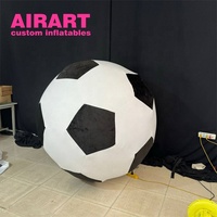 Nouveaux ballons de football gonflables personnalisés, ballon de football gonflable géant pour la publicité