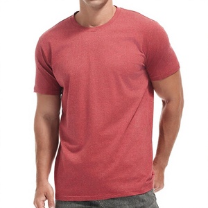เสื้อยืดคอกลมผู้ชายผ้าฝ้ายคุณภาพพรีเมียม ขายส่ง รับผลิตแบบ OEM ODM แบรนด์ส่วนตัว โรงงานผลิต เสื้อยืดทรงปกติ สีพื้น - Product Image 1