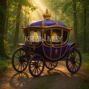 <b>China</b> Competitive Price Royal Drawn Outdoor <b>Christmas</b> Decoration Horse Carriage Special Transportation <b>Christmas</b> Ornament - Product Image 5