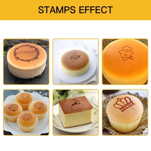 ตราประทับโลหะสำหรับเค้ก พร้อมโลโก้แบรนด์และฉลากสั่งทำ - Product Image 4