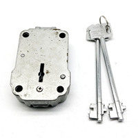 Serrure mécanique à clé solide à 8 leviers de haute sécurité avec une longueur de clé de 123mm pour porte de chambre forte et casier de coffre-fort