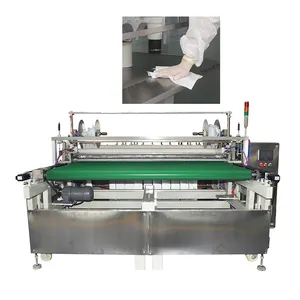 Non woven Cleaning Cloths Cutting Machine SMT Stencil Industrial Clean Wipers Making Machine