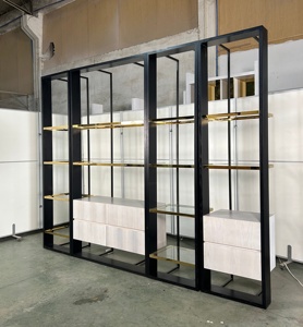 Indumento da donna moderno sartoria arredamento vestiti nuovo Design moderno negozio di abbigliamento Design interno abbigliamento Rack per <span class=keywords><strong>Boutique</strong></span> - Product Image 2