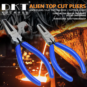 Pince coupante de précision professionnelle 4,5/5 pouces, coupe à plat, design vertical pour la coupe de précision des fils souples - Product Image 2