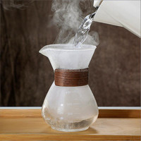 Ensemble pour le café à verser - Filtre en acier inoxydable, filtre à goutte pour la préparation du café à l'américaine, kit complet de cafetière artisanale
