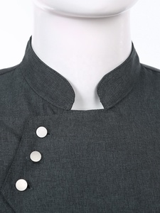 Chaqueta de Chef Uniforme de Trabajo de Cocina Unisex, Ropa de Trabajo Profesional, Restaurante, Hotel, Cafetería, Panadería, Cantina, Hornear - Product Image 3