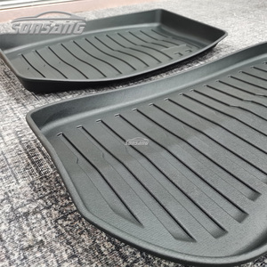 Pour tesla modèle 3 highland 2024 tapis de sol tous temps tapis de sol ensemble complet doublures intérieures de voiture tapis de voiture imperméables - Product Image 2