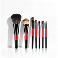 4-teiliges rosa Augen-Make-up-Pinsel-Set, Eyeliner-Klingenpinsel, Augenbrauen-Definierpinsel, Lidschattenpinsel für Augen-Make-up