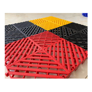 Grille de sol en plastique auto-drainante pour lavage de voitures, sans creuser, facile à remplacer, faible coût, haute performance - Product Image 1