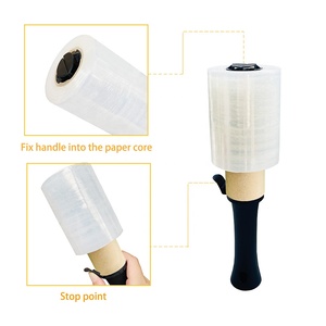 Căng bọc di chuyển nguồn cung cấp 4 "x 500 ft tự tôn trọng bọc nhựa CuộN rõ ràng bám thu nhỏ phim ảnh - Product Image 5