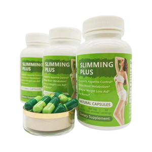 GMPハーバルオーガニックマックスマジックグリーンアップルパワフルスリミングスパピル大人用,天然減量カプセルメガアクティブスリム - Product Image 4