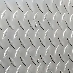 3003 H22 Aluminium Diamant-Breitblatt, 12 Zoll × 12 Zoll × 0,063 Zoll Dicke, helle Oberfläche kundenspezifische Größe verfügbar