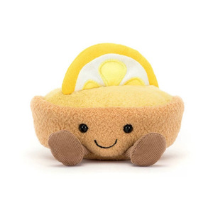 Jelly Breakfast Dessert Hot Dog Cinnamon Roll Lemon Egg Tart Doll Creative Children Plush Toy Polyester 11-30cm Wholesale - Product Image 5