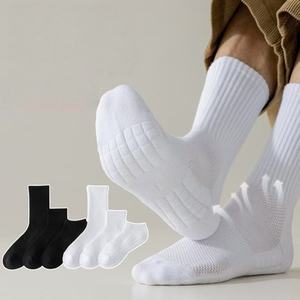 New Design Hot Sale Different Color Cotton Thickened <b>Long</b> <b>Socks</b> Support Custom Logo <b>Men</b> Women Casual Sports Wholesale - Product Image 1