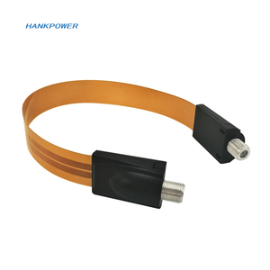 <span class=keywords><strong>Cable</strong></span> Coaxial Plano FPC Hembra a Hembra Ultrafino RG6 para Audio Digital, Video, Puerta, <span class=keywords><strong>TV</strong></span>, Antena - Product Image 1