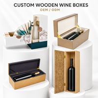 Boîte cadeau en bois de qualité supérieure gravée à la main avec finition mate, plateau intérieur découpé sur mesure, étui de rangement pour bouteille de brandy XO ou liqueur